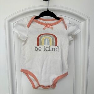 Be Kind Rainbow Onesie - Baby Essentials 6m